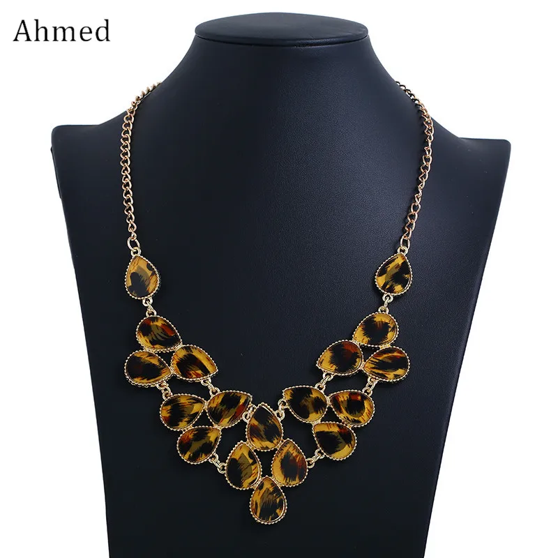 Ahmed Fashion Leopard Crystal Pendant Statement Necklace Charm 2018 New Women Necklace Pendant Jewelry Wholesale Gifts
Ahmed Fashion Leopard Crystal Pendant Statement Necklace Charm 2018 New Women Necklace Pendant Jewelry Wholesale Gifts