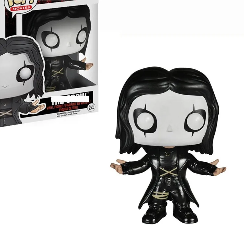 FUNKO POP The Crow #133 Vinyl Figure Dolls Toy Collection The Crow Action Figure Toy Collections Model Toys Gifts for Children
FUNKO POP The Crow #133 Vinyl Figure Dolls Toy Collection The Crow Action Figure Toy Collections Model Toys Gifts for Children