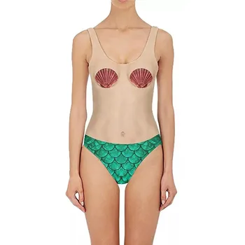 Lady mermaid skin color shell sexy swimsuit push up padded bathing suit off shoulder backless bathing suit underwear set 40mr08
Lady mermaid skin color shell sexy swimsuit push up padded bathing suit off shoulder backless bathing suit underwear set 40mr08