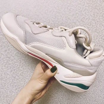 New Fashion Lace Up Casual Shoes Woman Running Breathable Mesh Flats Shoes Female Thick Platform Sneakers Round Toe Shoes Women
New Fashion Lace Up Casual Shoes Woman Running Breathable Mesh Flats Shoes Female Thick Platform Sneakers Round Toe Shoes Women
