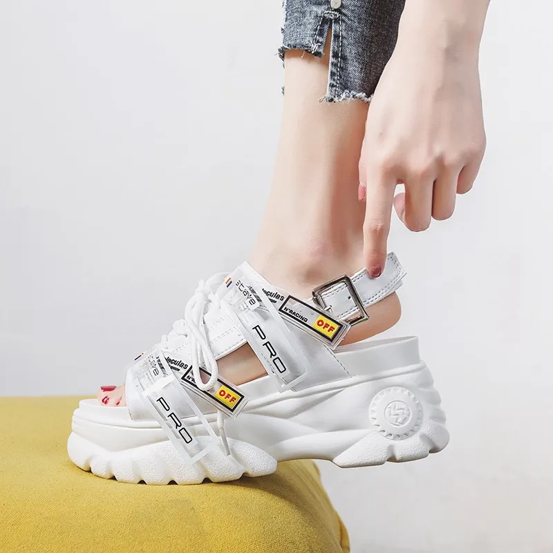 Women High Heels Sandals Candy Color Summer Muffins Thick Bottom Shoes 2019 Flip Flop Chaussures Femme Platform Roman Sandals
Women High Heels Sandals Candy Color Summer Muffins Thick Bottom Shoes 2019 Flip Flop Chaussures Femme Platform Roman Sandals