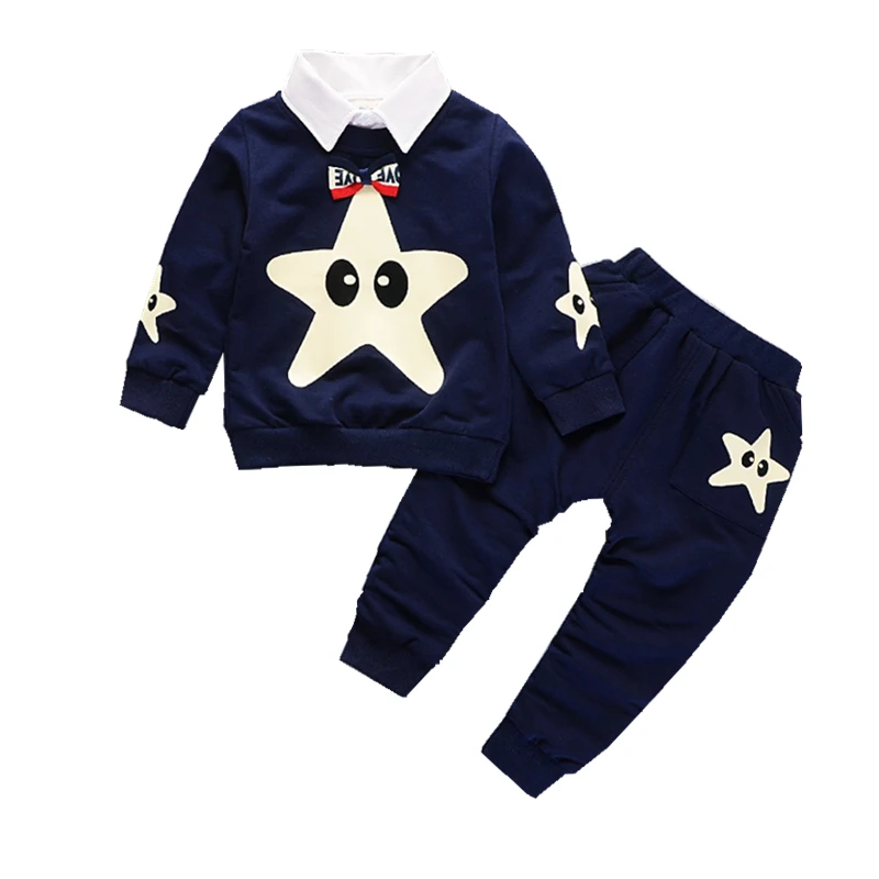 New Fashion Baby Clothes Children Boys Girls Removable Collar T-shirt Pants 2Pcs/Sets Kids Cartoon Clothing Toddler Tracksuits
New Fashion Baby Clothes Children Boys Girls Removable Collar T-shirt Pants 2Pcs/Sets Kids Cartoon Clothing Toddler Tracksuits
