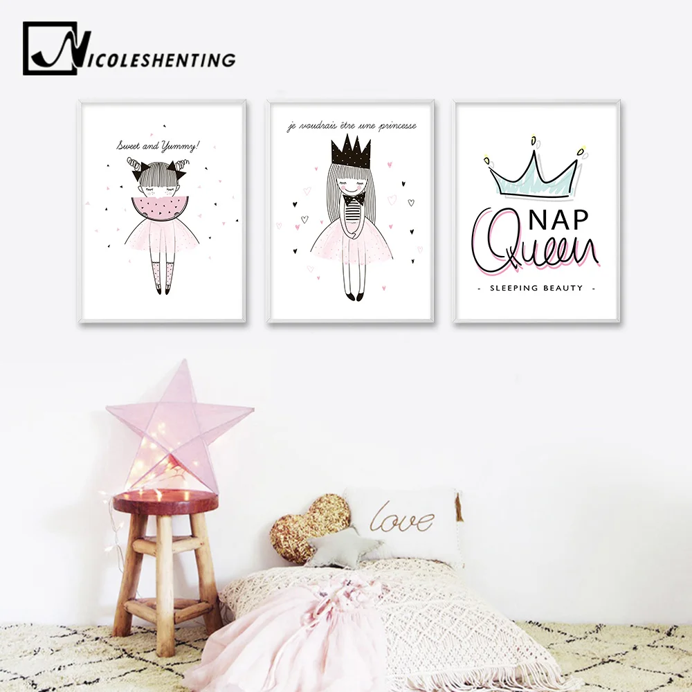 Watercolor Cartoon Girl Motivational Quotes Posters and Prints Wall Art Canvas Painting Nordic Style Picture for Living Room
Watercolor Cartoon Girl Motivational Quotes Posters and Prints Wall Art Canvas Painting Nordic Style Picture for Living Room