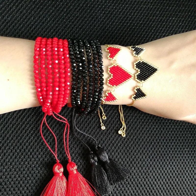 SHINUSBOHO Multi-layer MIYUKI Bracelet For Women Lucky Heart Crystal Beads Bracelet Love Pulseras Jewelry Couple Gift
SHINUSBOHO Multi-layer MIYUKI Bracelet For Women Lucky Heart Crystal Beads Bracelet Love Pulseras Jewelry Couple Gift