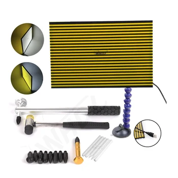 WHDZ Paintless Dent Removal Tools PDR Tools Kit led Line Board Car Tap Down Hair Hammer for Auto Body Repair Tools
WHDZ Paintless Dent Removal Tools PDR Tools Kit led Line Board Car Tap Down Hair Hammer for Auto Body Repair Tools