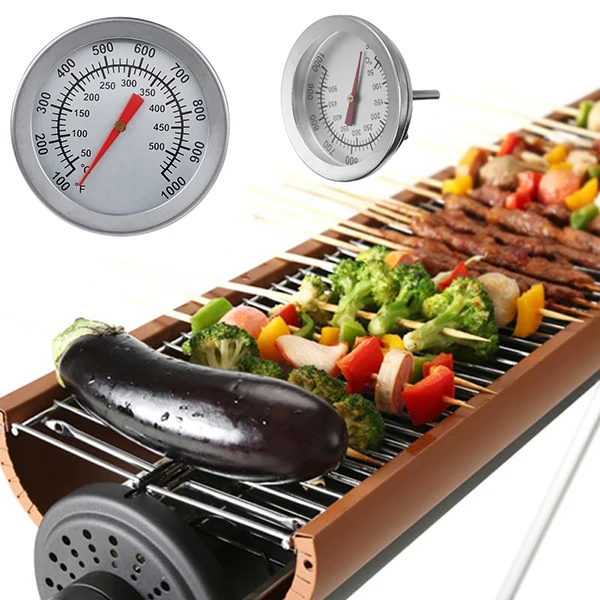 F/C 2" Stainless Steel BBQ Smoker Pit Bimetallic Grill Thermometer Temp Gauge with Dual Gage 500 Degree Convenierernt Cooking T
F/C 2" Stainless Steel BBQ Smoker Pit Bimetallic Grill Thermometer Temp Gauge with Dual Gage 500 Degree Convenierernt Cooking T