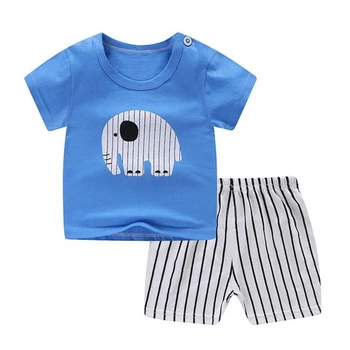 Children Clothes Set Summer Baby Boys Gilrs Tops T-shirt Short Sleeve + Baby Shorts Cotton Kids Sport Suit
Children Clothes Set Summer Baby Boys Gilrs Tops T-shirt Short Sleeve + Baby Shorts Cotton Kids Sport Suit