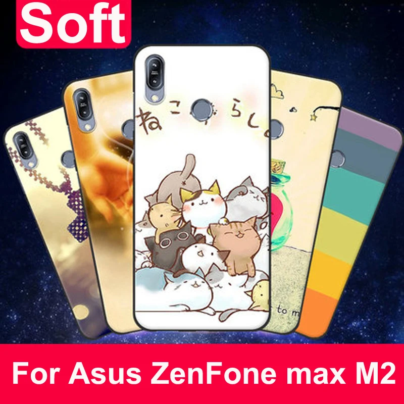 Чехол для ASUS ZenFone Max M2 M 2 ZB633KL ZB632KL чехол с мультяшным рисунком стильный крутой