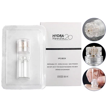 Mesotherapy HYDRA Needle 20 Microneedle Gold Tips Derma Stamp for Hyaluronic Acid Essence Skin care
Mesotherapy HYDRA Needle 20 Microneedle Gold Tips Derma Stamp for Hyaluronic Acid Essence Skin care