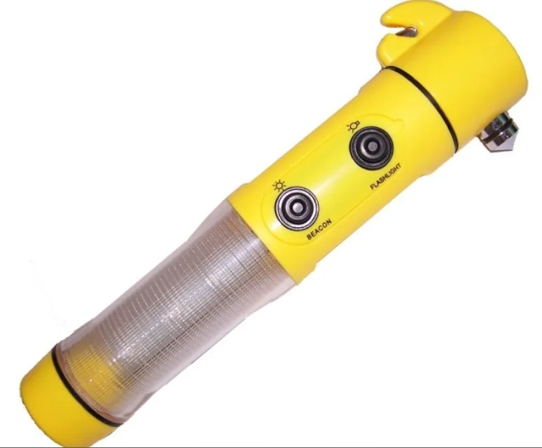 Multifunctional car safety hammer - car escape hammer - 4-in-1 triple car flashlight life-saving hammer - 5pcs/lot
Multifunctional car safety hammer - car escape hammer - 4-in-1 triple car flashlight life-saving hammer - 5pcs/lot
