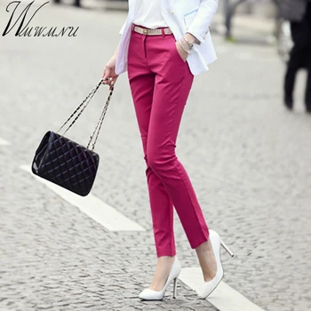 Wmwmnu brand slim women of OL office pants 2020 new arrival give Sashes pencil pants for OL office pants capris for women
Wmwmnu brand slim women of OL office pants 2020 new arrival give Sashes pencil pants for OL office pants capris for women