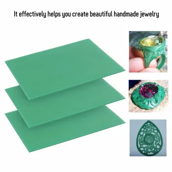 Jewelry Green Carving Wax Jewelry Engraving Waxing Tool Waxing for Injection Setting 0.8/1/1.2MM Jewelry Making Model Tools
Jewelry Green Carving Wax Jewelry Engraving Waxing Tool Waxing for Injection Setting 0.8/1/1.2MM Jewelry Making Model Tools