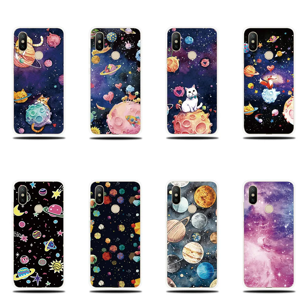 Silicone case For Xiaomi Mi 5X A1 A2 6 6X Note 3 Cover Outer space Shell For Mi 8 X SE Lite Pro Mix 2 S 3 Pocophone F1 Case
Silicone case For Xiaomi Mi 5X A1 A2 6 6X Note 3 Cover Outer space Shell For Mi 8 X SE Lite Pro Mix 2 S 3 Pocophone F1 Case
