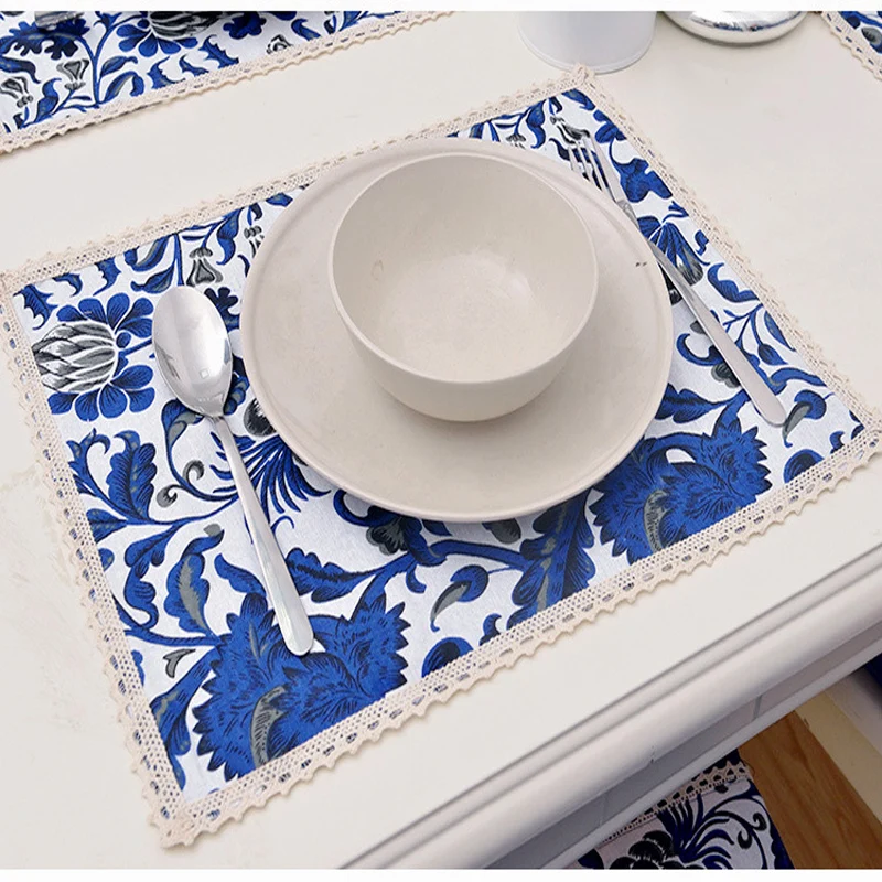 2017 2pc/lot Fashion Style Printing Waterproof Cotton Placemat Bowl Pad Dining Table Mat Heat Insulation Pads Slip-Resistant Mat
2017 2pc/lot Fashion Style Printing Waterproof Cotton Placemat Bowl Pad Dining Table Mat Heat Insulation Pads Slip-Resistant Mat