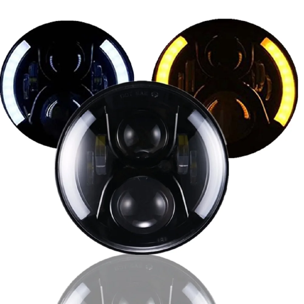 1pc Led 7" Motorcycle Headlight DRL Turn Signal Headlamp Headlight For Jeep Wrangler for Hummer H1 H2 for Trucks Offroad 4X4
1pc Led 7" Motorcycle Headlight DRL Turn Signal Headlamp Headlight For Jeep Wrangler for Hummer H1 H2 for Trucks Offroad 4X4