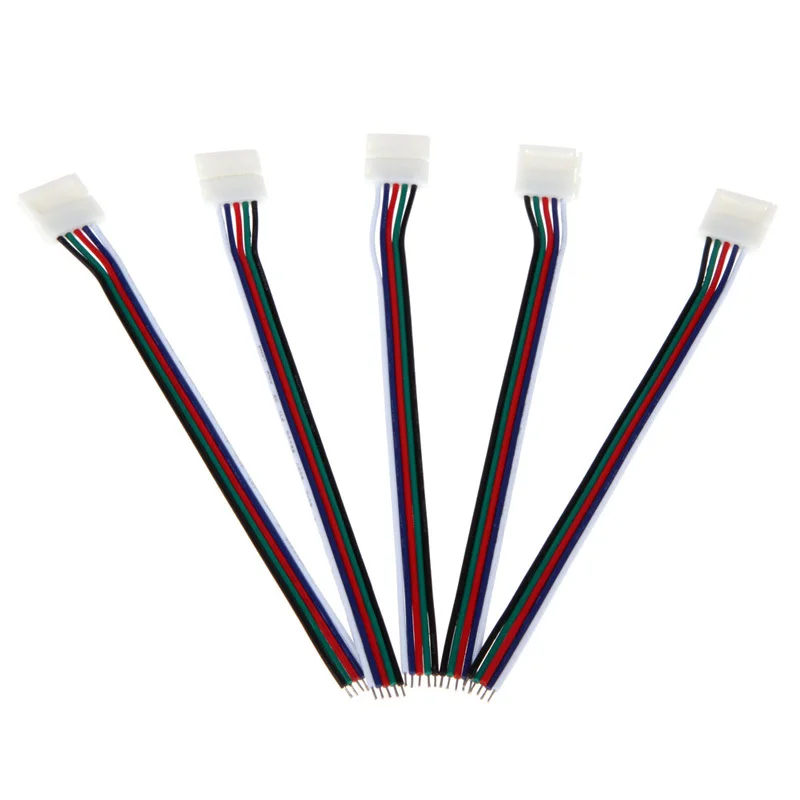 5pin 1 head wire 5Pcs Solderless 10mm RGBW Extend Cable Connector for LED RGBW Strip LIGHTING
5pin 1 head wire 5Pcs Solderless 10mm RGBW Extend Cable Connector for LED RGBW Strip LIGHTING