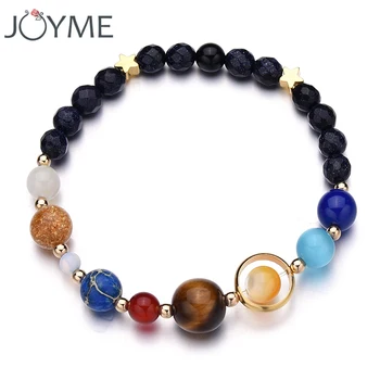 New Drop Shipping Stone Bracelet Universe Galaxy The Eight Planets In The Solar System Guardian Star Bracelet For Women Men Gift
New Drop Shipping Stone Bracelet Universe Galaxy The Eight Planets In The Solar System Guardian Star Bracelet For Women Men Gift
