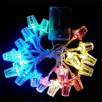 1.2M 10LEDs Crystal House Shaped String Light 3V Christmas Decorations Colorful String Light Party Wedding Garden Lamp 1PC J2
1.2M 10LEDs Crystal House Shaped String Light 3V Christmas Decorations Colorful String Light Party Wedding Garden Lamp 1PC J2