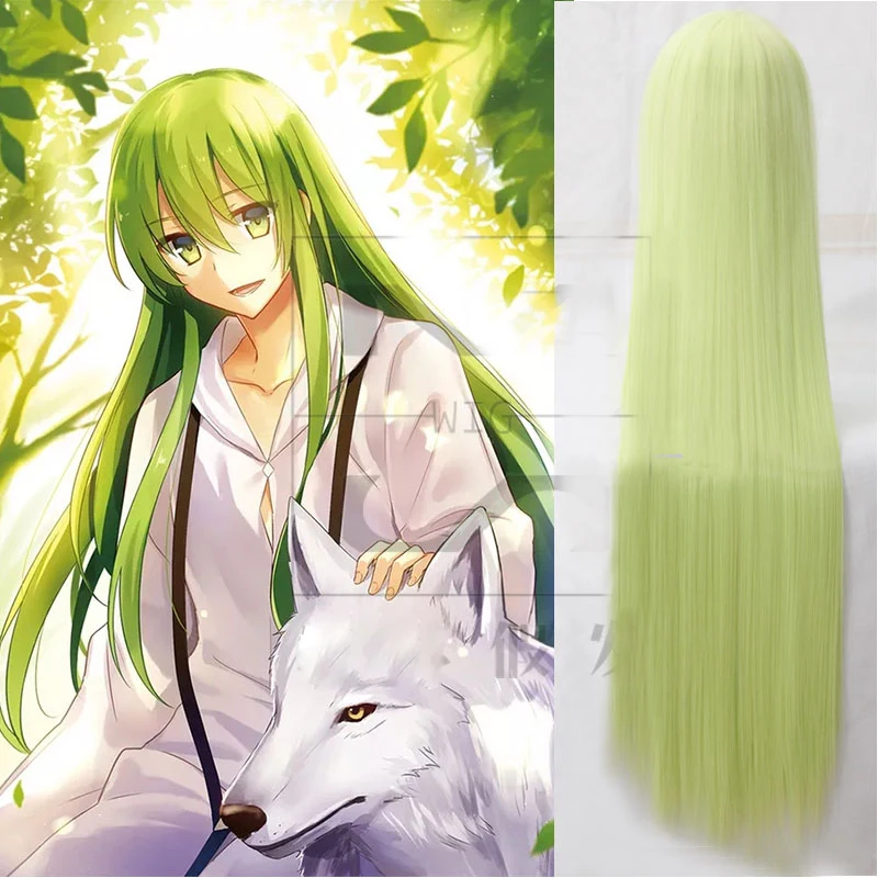 Fate/Grand Order Cosplay Lancer Enkidu 100cm Green Long Synthetic Hair Cosplay Wigs+ wig cap
Fate/Grand Order Cosplay Lancer Enkidu 100cm Green Long Synthetic Hair Cosplay Wigs+ wig cap