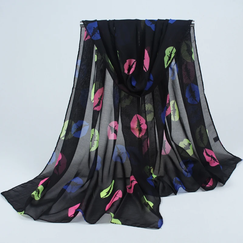 2019 Charming Hot Silk chiffon Blending love on the lips Pattern, Bow hot Scarf Thin Long Wrap Scarves for Girls and Ladies
2019 Charming Hot Silk chiffon Blending love on the lips Pattern, Bow hot Scarf Thin Long Wrap Scarves for Girls and Ladies