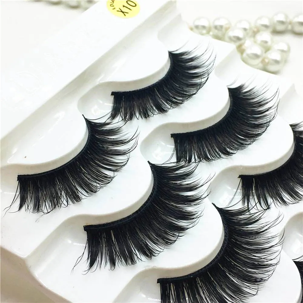 5 Pairs 3D Soft Mink Hair False Eyelashes Handmade Wispy Fluffy Long Lashes Natural Eye Makeup Tools Faux Eye Lashes
5 Pairs 3D Soft Mink Hair False Eyelashes Handmade Wispy Fluffy Long Lashes Natural Eye Makeup Tools Faux Eye Lashes