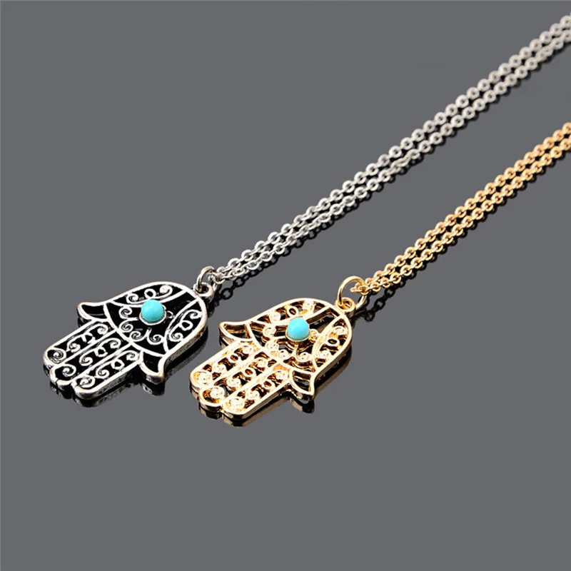 Nice Retro Brand Design Luck Hamsa Hand Of Fatima Silver Charm Necklace Pendant Necklace Hand Palm
Nice Retro Brand Design Luck Hamsa Hand Of Fatima Silver Charm Necklace Pendant Necklace Hand Palm