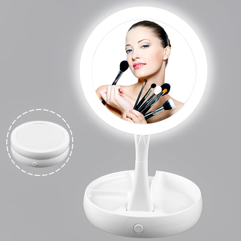 10x Pro LED Make Up Mirror Light 21 LEDs Foldable Makeup Mirror Light Compact Simple Lamp with Magnifying Rotatable Design Lampe
10x Pro LED Make Up Mirror Light 21 LEDs Foldable Makeup Mirror Light Compact Simple Lamp with Magnifying Rotatable Design Lampe