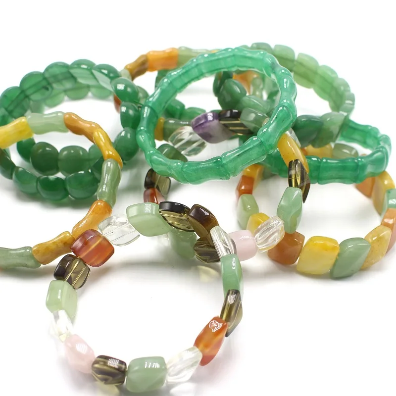 Natural Aventurine Stone Colorful Beads Bracelet For Women and Men Various Shapes are Available Wholesale TR100
Natural Aventurine Stone Colorful Beads Bracelet For Women and Men Various Shapes are Available Wholesale TR100