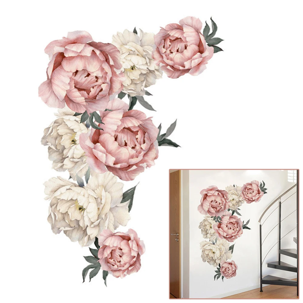 40*60cm PVC Removable Peony Wallpaper Flower Wall Sticker Nursery Room Home Party Festival Decoration Products Supplies
40*60cm PVC Removable Peony Wallpaper Flower Wall Sticker Nursery Room Home Party Festival Decoration Products Supplies