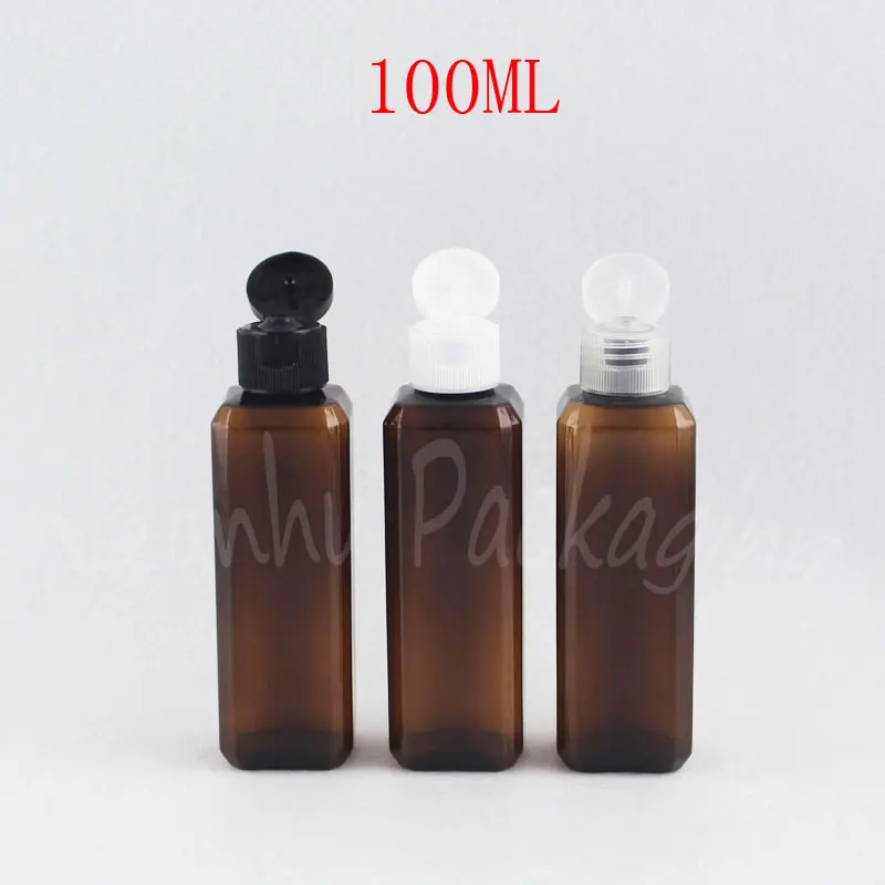 100ML Brown Square Plastic Bottle Flip Top Cap , 100CC Shampoo / Lotion Packaging Bottle , Empty Cosmetic Container
100ML Brown Square Plastic Bottle Flip Top Cap , 100CC Shampoo / Lotion Packaging Bottle , Empty Cosmetic Container