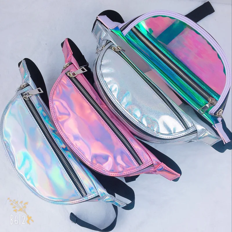 Harajuku Style Holographic Fanny Pack Pu Laser Waist Bag Women Causal Waistband Belt Bag Travel Walking Shopping Chest Bag Pouch
Harajuku Style Holographic Fanny Pack Pu Laser Waist Bag Women Causal Waistband Belt Bag Travel Walking Shopping Chest Bag Pouch