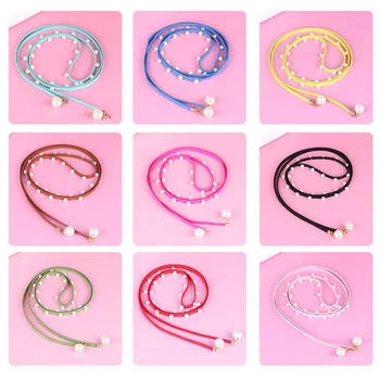 Women Pearls Slim Leather Waist Chain Rope Belt Decorative Ladys Fashion Pearl Decoration
Women Pearls Slim Leather Waist Chain Rope Belt Decorative Ladys Fashion Pearl Decoration