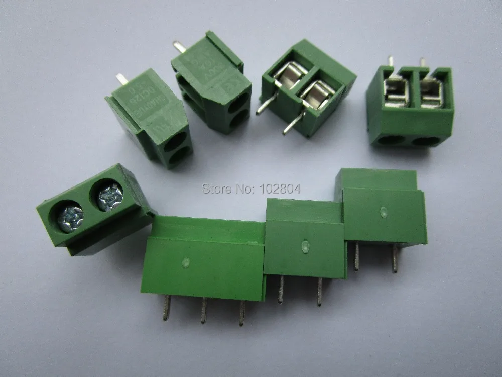 40 Pcs Green 2way/pin Pitch 5.0mm Screw Terminal Block Connector Wire Protector Type DC126V
40 Pcs Green 2way/pin Pitch 5.0mm Screw Terminal Block Connector Wire Protector Type DC126V