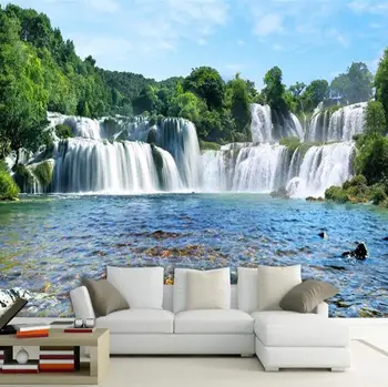 Custom Wall Mural Wallpaper Home Decor Waterfall Nature Landscape 3D Photo Wall Paper For Living Room Bedroom
Custom Wall Mural Wallpaper Home Decor Waterfall Nature Landscape 3D Photo Wall Paper For Living Room Bedroom