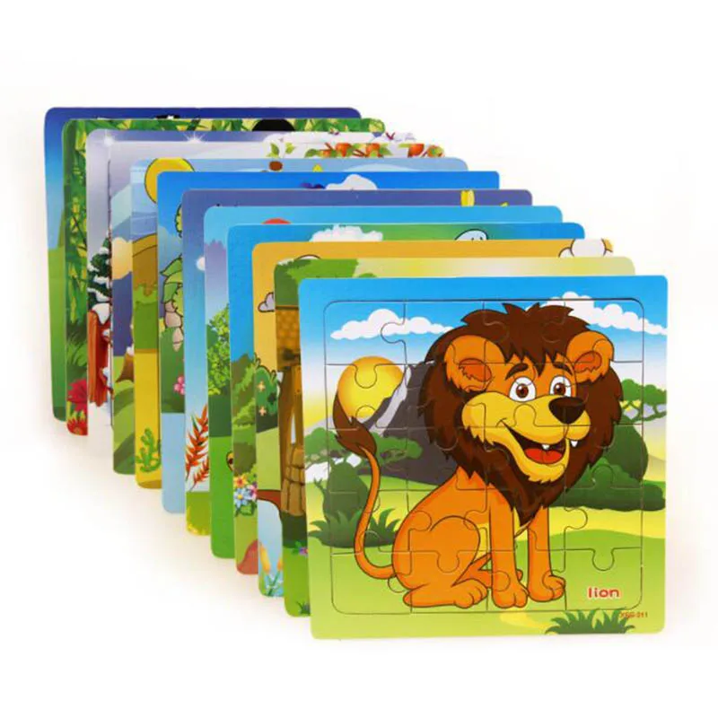 20 pieces wood animal children's puzzle Puzzle Educational Children's Toys wooden puzzles Baby Kids toys children gift 6 styles
20 pieces wood animal children's puzzle Puzzle Educational Children's Toys wooden puzzles Baby Kids toys children gift 6 styles