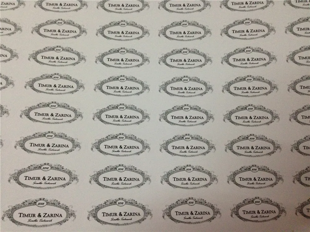 100pcs Free shipping custom adhesive paper sticker wedding invitation cards jam jar juice wine beer bottle seal label 40*20mm
100pcs Free shipping custom adhesive paper sticker wedding invitation cards jam jar juice wine beer bottle seal label 40*20mm