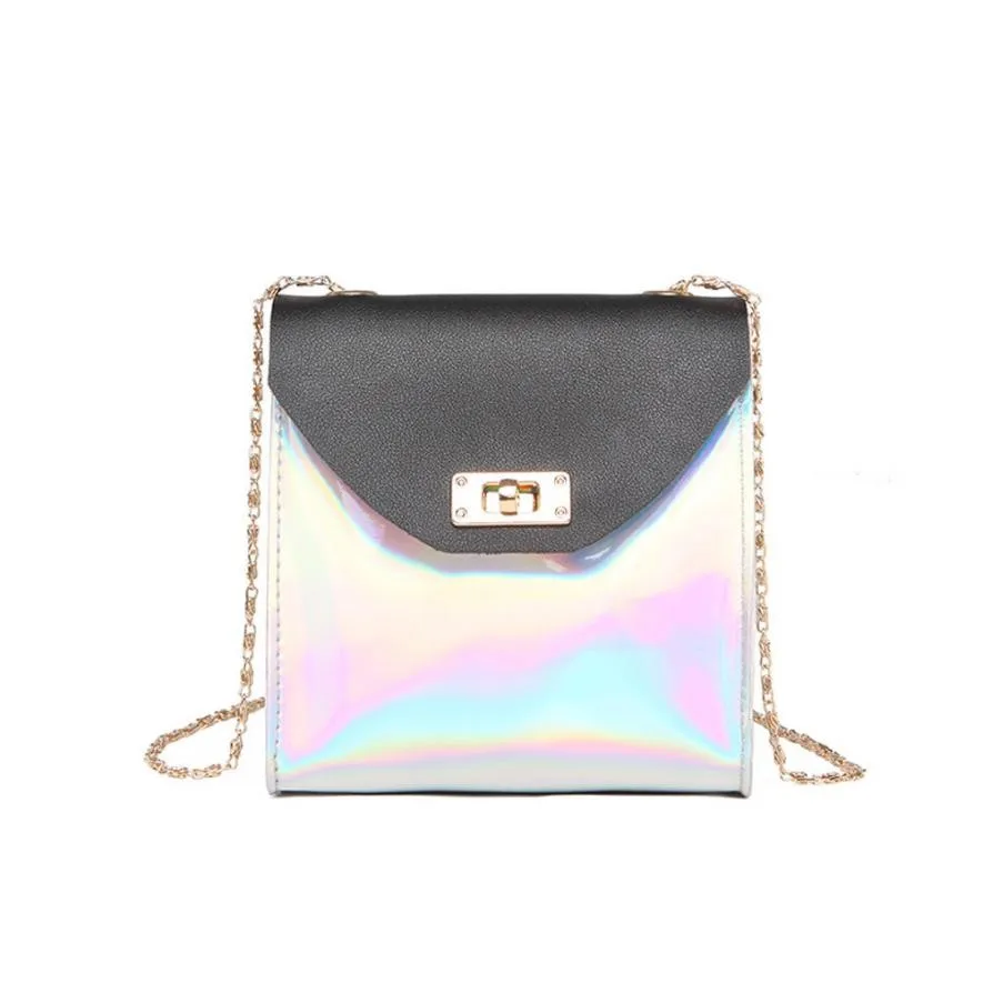 Chain Shoulder Bag Women Messenger Bags Laser Luxury Women Beautiful Handbag Phone Bags Patchwork Silver #820
Chain Shoulder Bag Women Messenger Bags Laser Luxury Women Beautiful Handbag Phone Bags Patchwork Silver #820