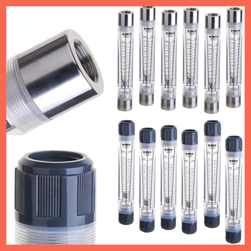 LZM-15G series tube type flow meter (1/2") universally Liquid water Tools Measurement Analysis Instruments FlowMeters LZM15G
LZM-15G series tube type flow meter (1/2") universally Liquid water Tools Measurement Analysis Instruments FlowMeters LZM15G