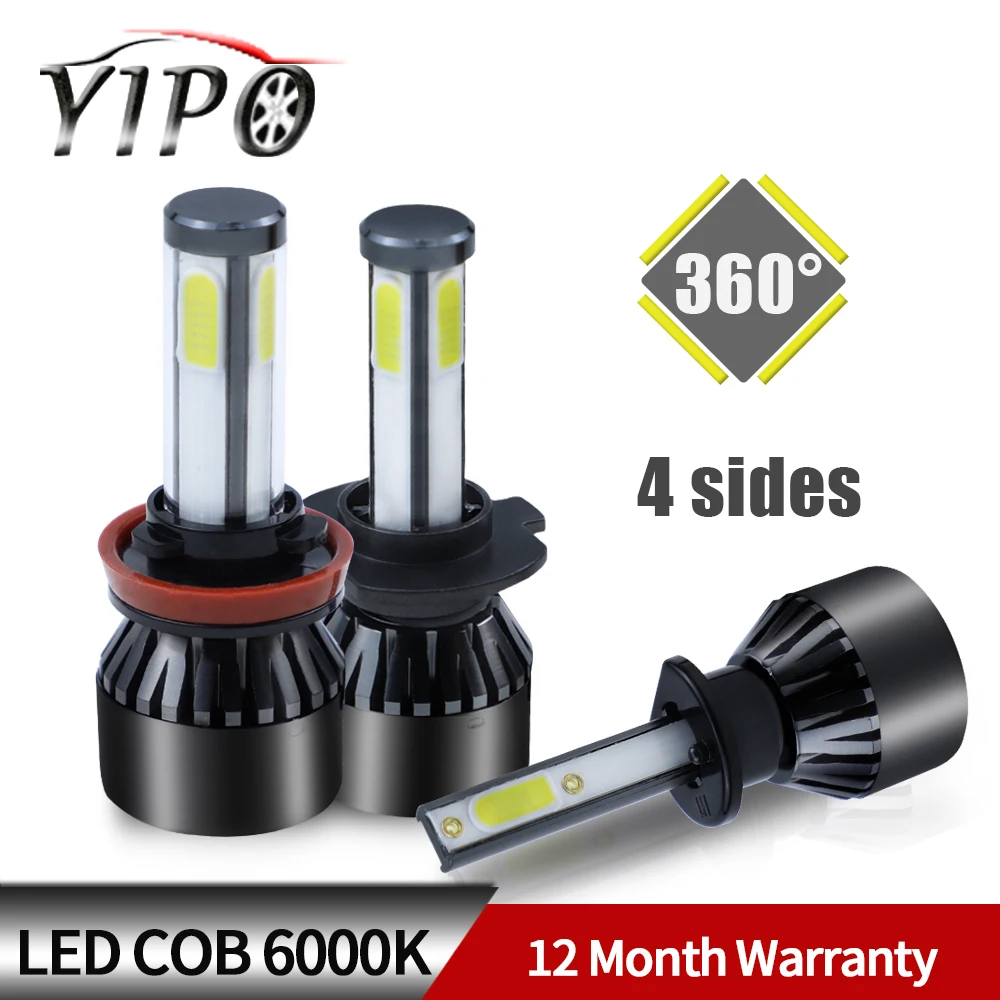 h7 led h4 H11 H1 H3 880 9005 9006 5202 D2S 9012 9004 9007 H13 led cob headlamp 12v auto 4 side MINI h7 car bulb headlight 6000k
h7 led h4 H11 H1 H3 880 9005 9006 5202 D2S 9012 9004 9007 H13 led cob headlamp 12v auto 4 side MINI h7 car bulb headlight 6000k