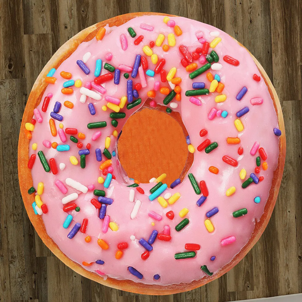 Donut Comfort Food Creations Realistic Food Novelty Throw Blanket Perfectly Round Tortilla Throw Simulated donut blanke new 410
Donut Comfort Food Creations Realistic Food Novelty Throw Blanket Perfectly Round Tortilla Throw Simulated donut blanke new 410