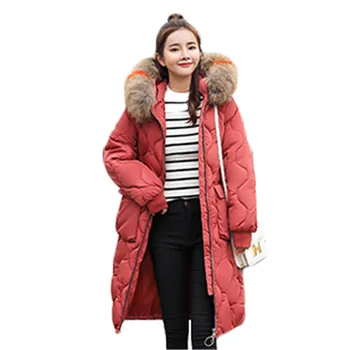 Winter Fur Collar Overcoat Big Size Women Costumes Casual Large Size Female Parkas Thick Patchwork Hoodid Women Cotton Coat J626
Winter Fur Collar Overcoat Big Size Women Costumes Casual Large Size Female Parkas Thick Patchwork Hoodid Women Cotton Coat J626