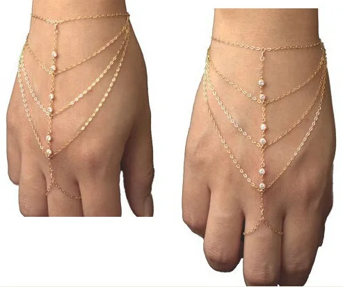 Indian Style Fashion Multilayer Tassel Slave Finger Harness Hand Chains Jewelry Bracelets & Bangles Women Statement Accessories
Indian Style Fashion Multilayer Tassel Slave Finger Harness Hand Chains Jewelry Bracelets & Bangles Women Statement Accessories