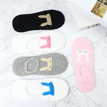 Fashion Lovely Cartoon Ear Rabbit Design Cotton Socks Women Girls Low Cut Ankle Sweat Comfortable Girl Boat Socks Female Hosiery
Fashion Lovely Cartoon Ear Rabbit Design Cotton Socks Women Girls Low Cut Ankle Sweat Comfortable Girl Boat Socks Female Hosiery