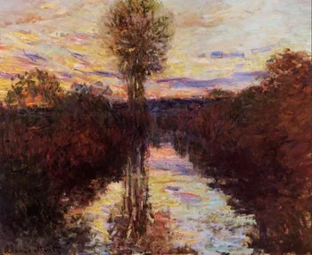High quality Oil painting Canvas Reproductions The Small Arm of the Seine at Mosseaux, Evening By Claude Monet hand painted
High quality Oil painting Canvas Reproductions The Small Arm of the Seine at Mosseaux, Evening By Claude Monet hand painted