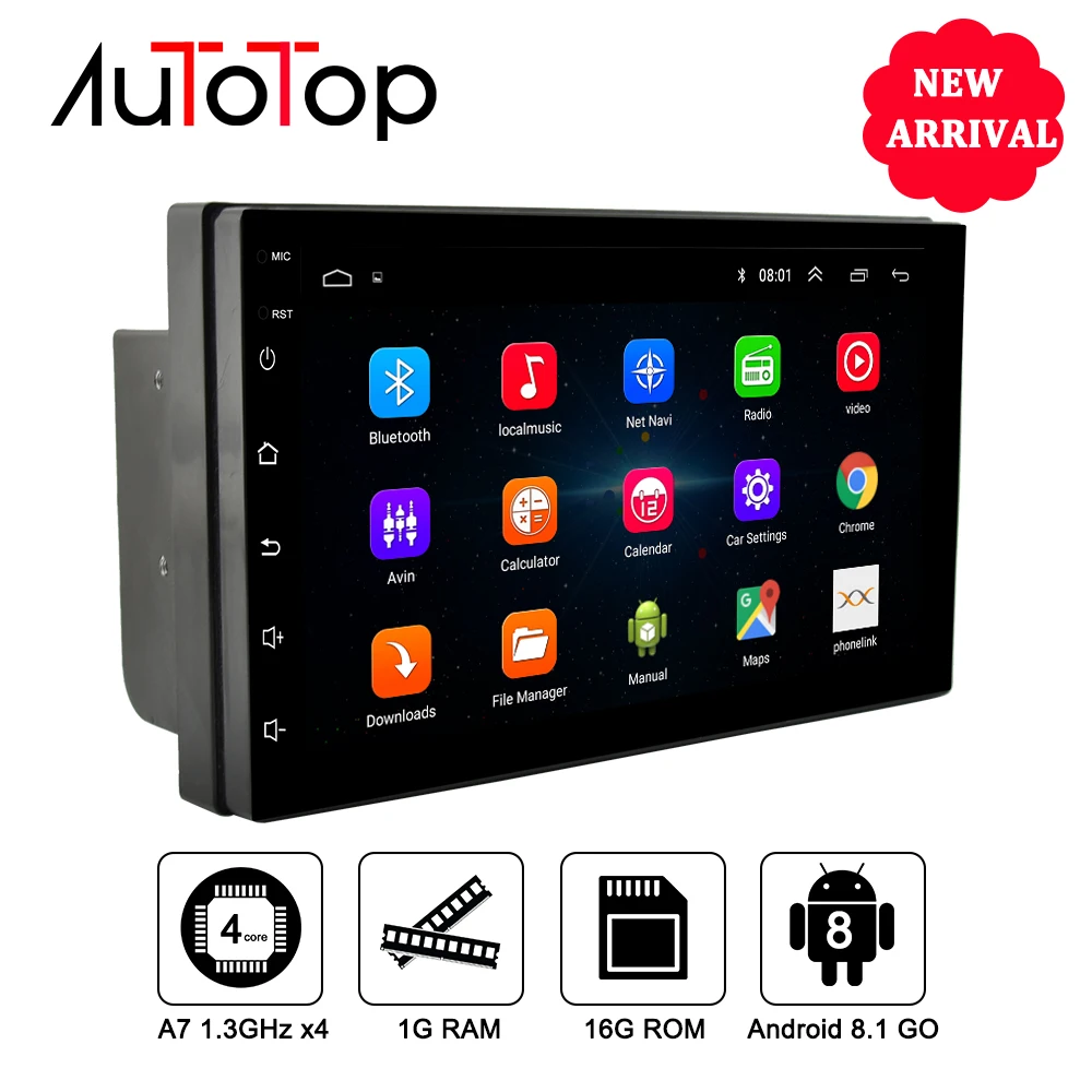 Android 8.1 2 Din Car DVD GPS Universal GPS Navigation Car Multimedia Player For Volkswagen Nissan Hyundai Kia Toyata CR-V Mazda
Android 8.1 2 Din Car DVD GPS Universal GPS Navigation Car Multimedia Player For Volkswagen Nissan Hyundai Kia Toyata CR-V Mazda