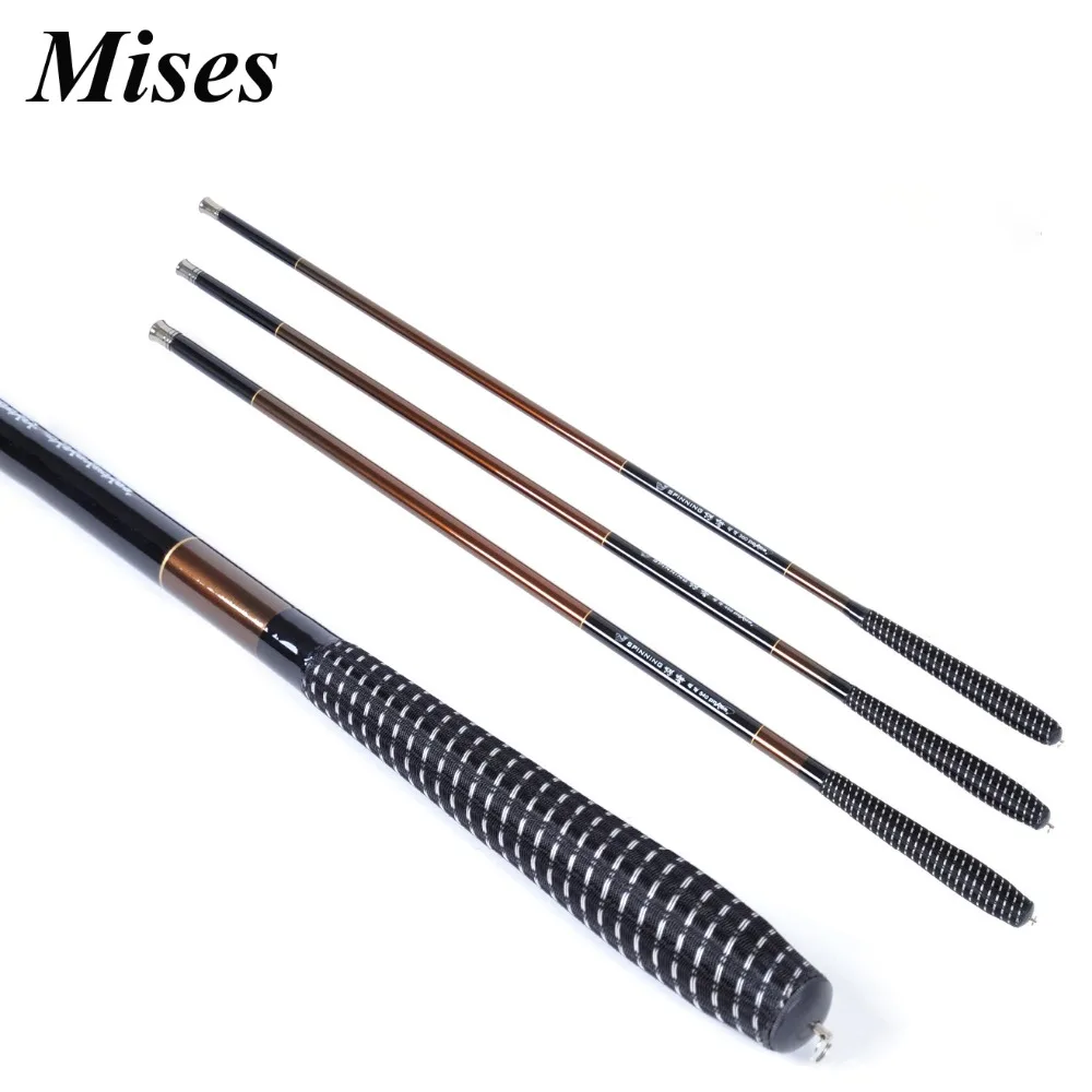 Mises Ling-Feng Series Carbon Fiber Retractable Stream Fishing Rod 3.6M 5.4M Short Section Fishing Rod Portable Fishing Gear
Mises Ling-Feng Series Carbon Fiber Retractable Stream Fishing Rod 3.6M 5.4M Short Section Fishing Rod Portable Fishing Gear