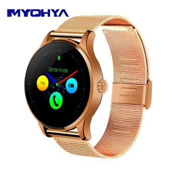 calorie counter wristband smartwach fitness watch K88H MTK2502 Bluetooth Smart Watch Heart Rate Track Wristwatch Stainless Steel
calorie counter wristband smartwach fitness watch K88H MTK2502 Bluetooth Smart Watch Heart Rate Track Wristwatch Stainless Steel
