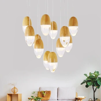 Modern Wood Art LED Crystal Chandelier Lights Living Room Pendant Lamps Lights Bedroom Decor Lighting Kitchen Fixtures Luminaria
Modern Wood Art LED Crystal Chandelier Lights Living Room Pendant Lamps Lights Bedroom Decor Lighting Kitchen Fixtures Luminaria