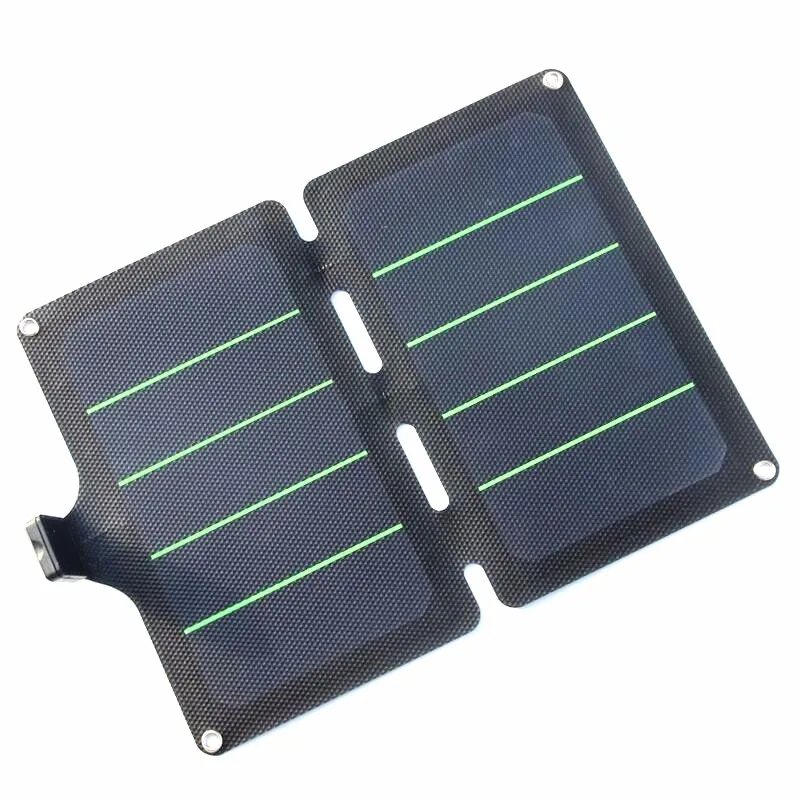 BUHESHUI 11W 5V Foldable Solar Panel Charger Super Slim Cell Universal Travel USB Free Shipping | Электроника
