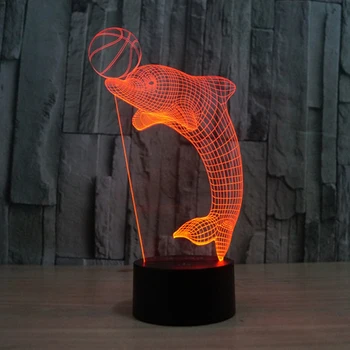 3d lamp led night light Colorful Kawaii Dolphin Play Ball 3D Lamp Cartoon USB Touch LED Visual Light Table Lamp Christmas Gift
3d lamp led night light Colorful Kawaii Dolphin Play Ball 3D Lamp Cartoon USB Touch LED Visual Light Table Lamp Christmas Gift